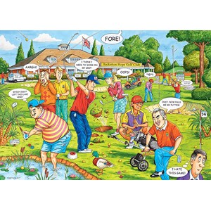 Ravensburger (19770) - "What If? 18, Fantasy Golf" - 1000 pieces puzzle