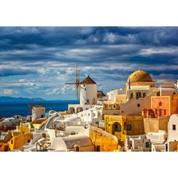 Castorland (B-52905) - "View of Oia Santorini" - 500 pieces puzzle