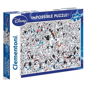 Clementoni (39358) - "Disney Dalmatian" - 1000 pieces puzzle