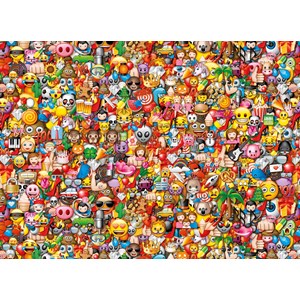 Clementoni (39388) - "Emoji" - 1000 pieces puzzle