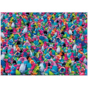 Clementoni (39369) - "Trolls" - 1000 pieces puzzle