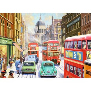 Falcon (11192) - Kevin Walsh: "Snow in London City" - 1000 pieces puzzle