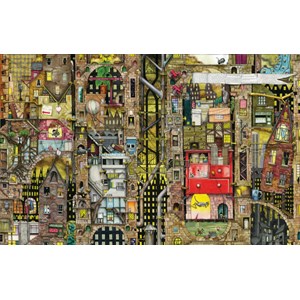Schmidt Spiele (59355) - Colin Thompson: "Townscape" - 1000 pieces puzzle