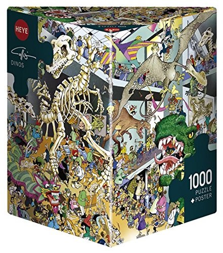 Heye (29409) - Giuseppe Calligaro: "Dinos" - 1000 pieces puzzle