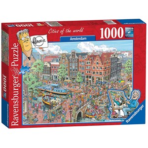 Ravensburger (19192) - "Amsterdam" - 1000 pieces puzzle