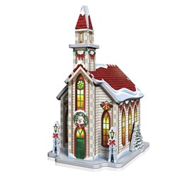 Wrebbit (WSP-5601) - "Christmas Village" - 116 pieces puzzle