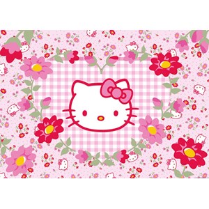 Ravensburger (05262) - "Hello Kitty and Flowers" - 24 pieces puzzle