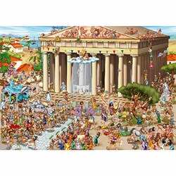D-Toys (61218-CC04) - "Acropolis" - 1000 pieces puzzle