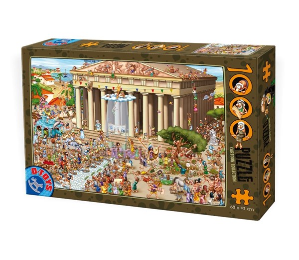 D-Toys (61218-CC04) - "Acropolis" - 1000 pieces puzzle