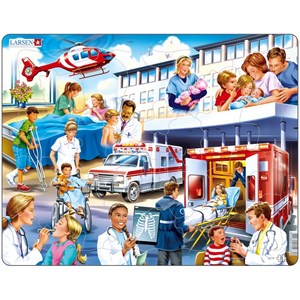 Larsen (US33) - "Hospital" - 25 pieces puzzle