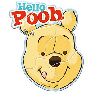 Trefl (36115) - "Hello Pooh" - 6 pieces puzzle