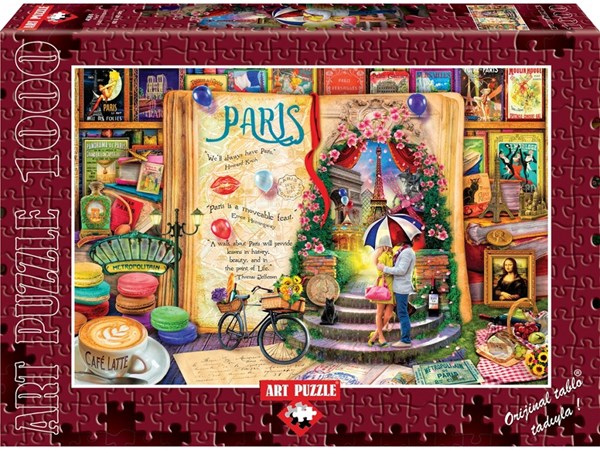 Art Puzzle (4361) - "Paris" - 1000 pieces puzzle