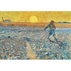 Grafika Kids (00004) - Vincent van Gogh: "The Sower, 1888" - 12 pieces puzzle