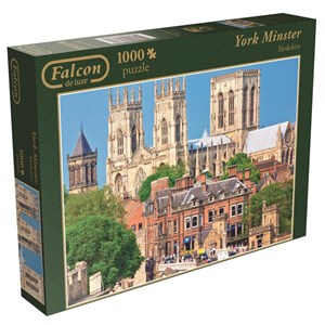 Falcon (11074) - "York Minster" - 1000 pieces puzzle