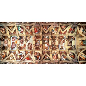 Educa (16065) - Michelangelo: "Sistine Chapel" - 18000 pieces puzzle