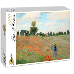 Grafika (00057) - Claude Monet: "Poppy Field" - 1000 pieces puzzle