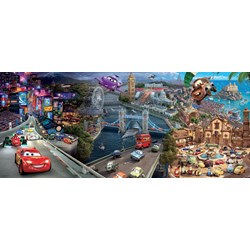 Ravensburger (12645) - "Disney Cars Panoramic" - 200 pieces puzzle