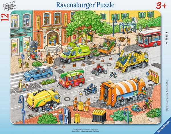 Ravensburger (06135) - "Living City" - 12 pieces puzzle