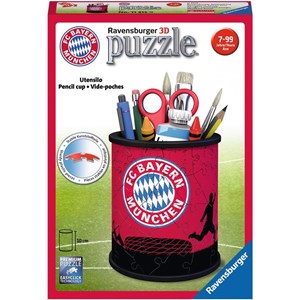 Ravensburger (11215) - "Pencil Cup: FC Bayern" - 54 pieces puzzle