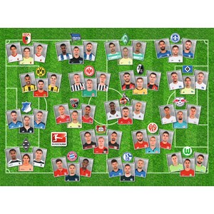 Ravensburger (13212) - "German Football Liga" - 300 pieces puzzle