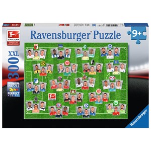 Ravensburger (13212) - "German Football Liga" - 300 pieces puzzle