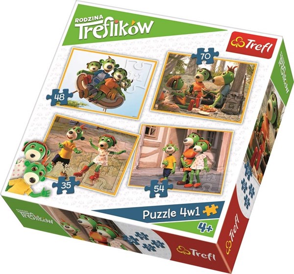 Trefl (34271) - "Koe" - 35 48 54 70 pieces puzzle