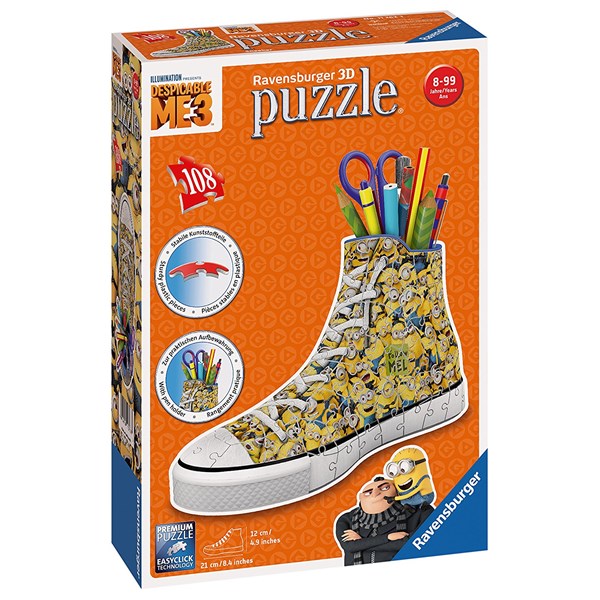 Ravensburger (11262) - "Sneaker Minions" - 108 pieces puzzle