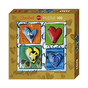 Heye (70858-29763) - "4 Times" - 100 pieces puzzle