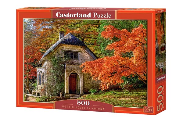 Castorland (B-52806) - "Gothic House in Autumn" - 500 pieces puzzle