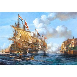 Castorland (C-200245) - "Battle of Porto Bello, 1739" - 2000 pieces puzzle
