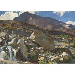Grafika (02076) - John Singer Sargent: "Simplon Pass, 1911" - 1000 pieces puzzle