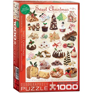 Eurographics (6000-0433) - "Christmas Baking" - 1000 pieces puzzle