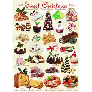 Eurographics (6000-0433) - "Christmas Baking" - 1000 pieces puzzle