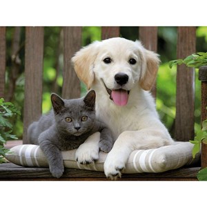 Ravensburger (14234) - "Friendly Opposites" - 500 pieces puzzle