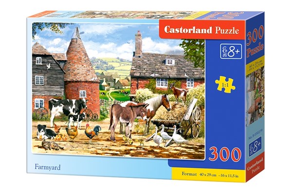 Castorland (B-030279) - "Farmyard" - 300 pieces puzzle