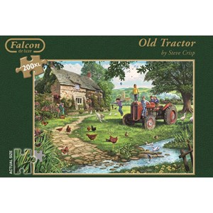 Falcon (11140) - Steve Crisp: "Old Tractor" - 200 pieces puzzle