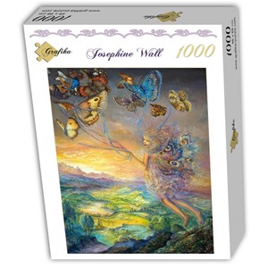 Grafika (T-00191) - Josephine Wall: "Up and Away" - 1000 pieces puzzle
