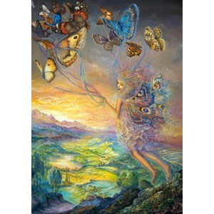 Grafika (T-00191) - Josephine Wall: "Up and Away" - 1000 pieces puzzle