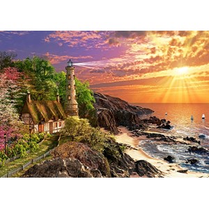 Castorland (B-52615) - Dominic Davison: "Stoney Cove" - 500 pieces puzzle