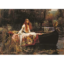 D-Toys (72757) - John William Waterhouse: "The Lady of Shalott" - 1000 pieces puzzle