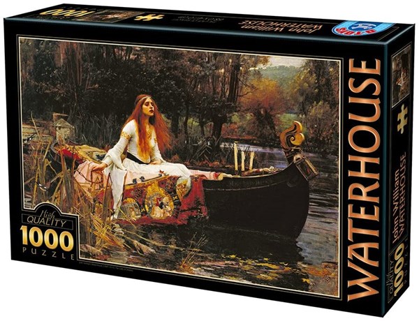D-Toys (72757) - John William Waterhouse: "The Lady of Shalott" - 1000 pieces puzzle