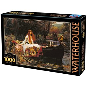 D-Toys (72757) - John William Waterhouse: "The Lady of Shalott" - 1000 pieces puzzle