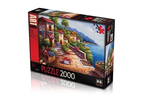 KS Games (11347) - "Silent Shore" - 2000 pieces puzzle