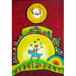 Grafika Kids (01788) - Anne Poire, Patrick Guallino: "Équilibre" - 12 pieces puzzle