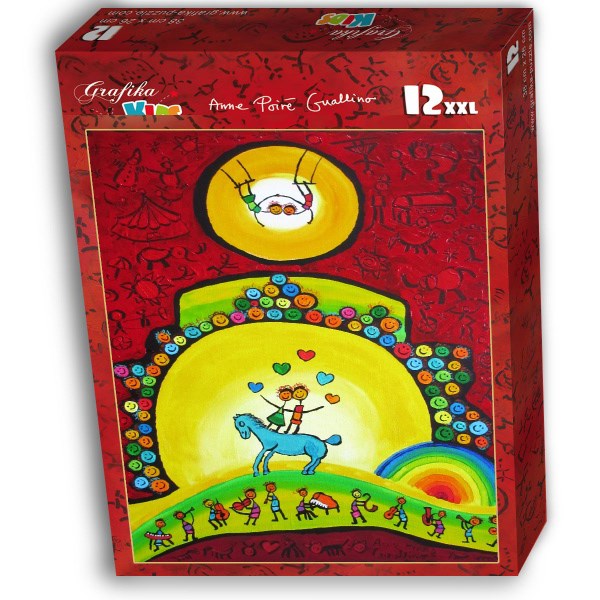 Grafika Kids (01788) - Anne Poire, Patrick Guallino: "Équilibre" - 12 pieces puzzle
