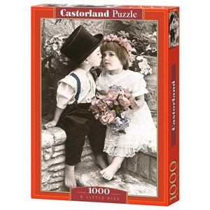 Castorland (C-103362) - "A Little Kiss" - 1000 pieces puzzle