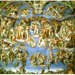 Grafika (00724) - Michelangelo: "Judgement Day" - 1500 pieces puzzle