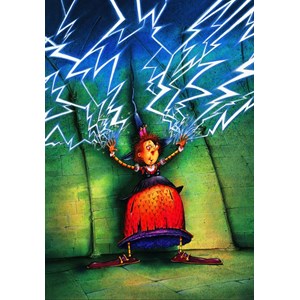 Grafika Kids (01451) - François Ruyer: "The Witch" - 100 pieces puzzle