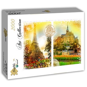 Grafika (T-00242) - "France" - 2000 pieces puzzle