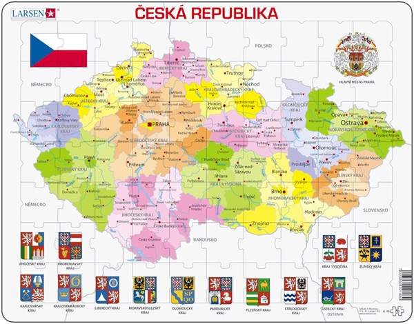 Larsen (K48) - "Czech Republic" - 56 pieces puzzle